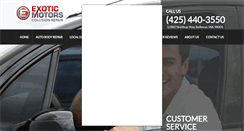 Desktop Screenshot of exoticmotors.net